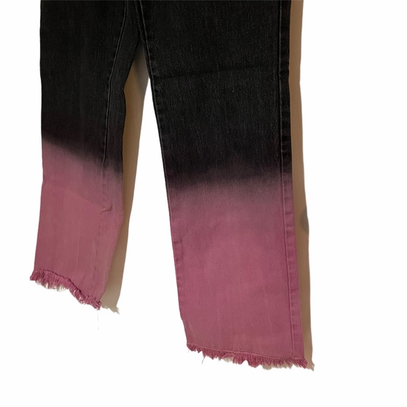 Black and Pink Jeans Fubu Size 7 8 - Picture 4 of 8